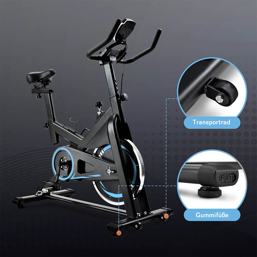 Indoor Fitness Fahrrad Heimtrainer Trimmrad Hometrainer