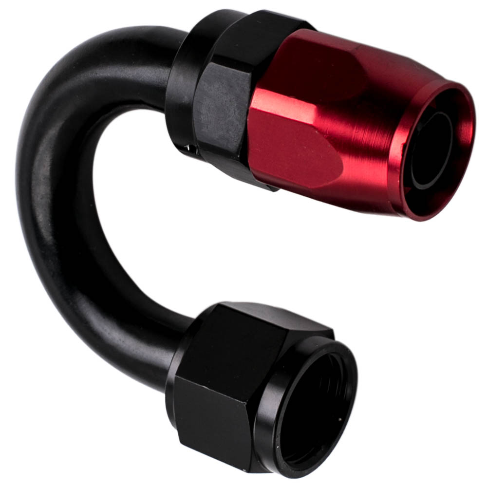 16FT AN10 Carburante Olio Raccordo Tubo Intrecciato Tubo Fine Adattatore Kit