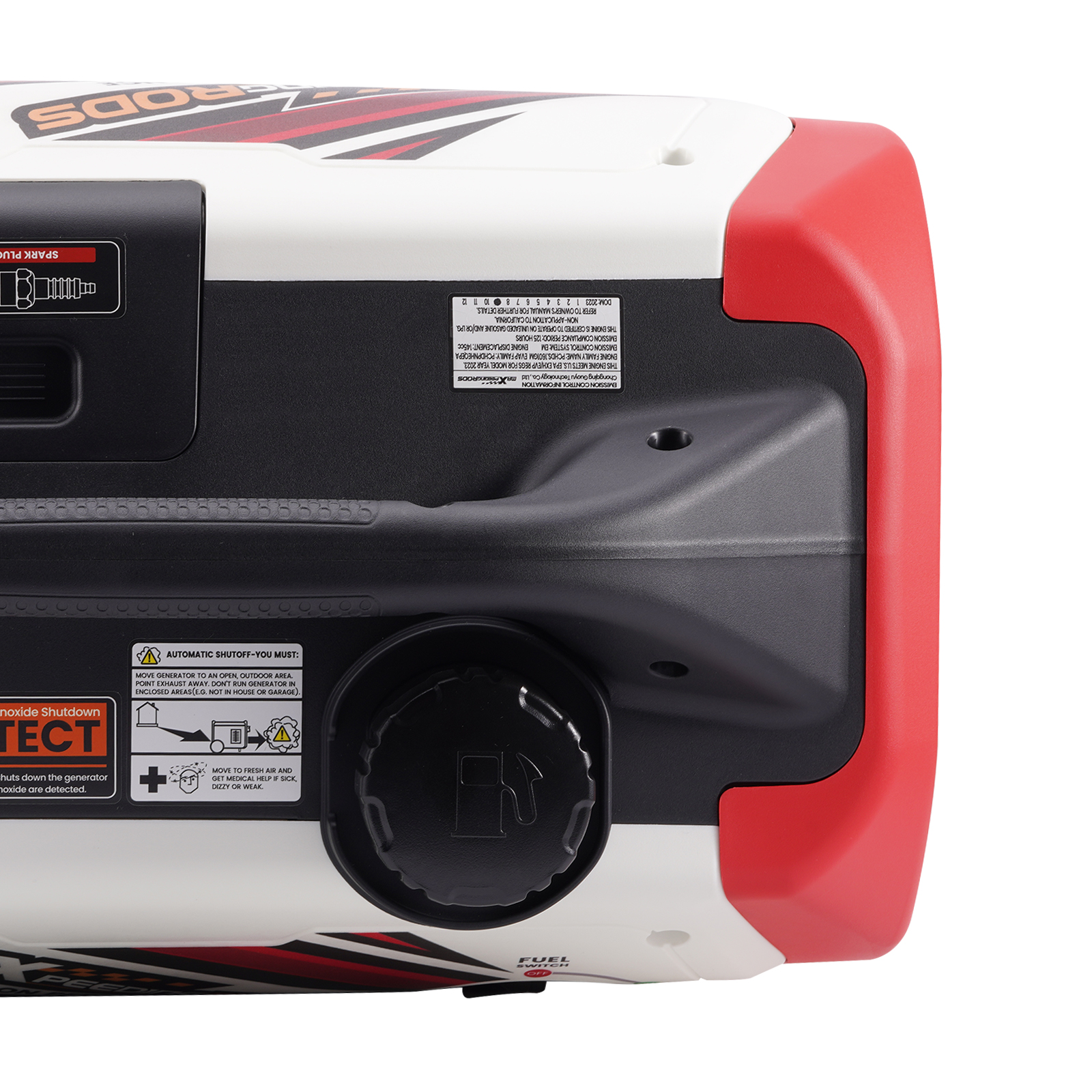 4000 W Gas Generator Inverter Portable for Home Backup Camping RV w/ Bluetooth
