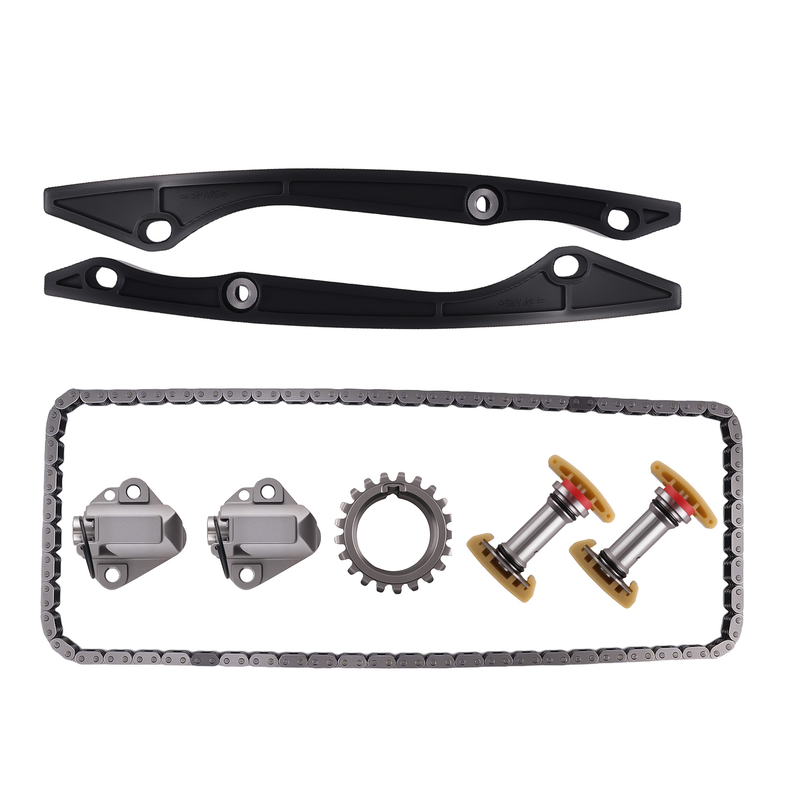 Full Timing Chain Kit w Crank Sprocket for Ford Mustang F-150 5.0L 2011-2015