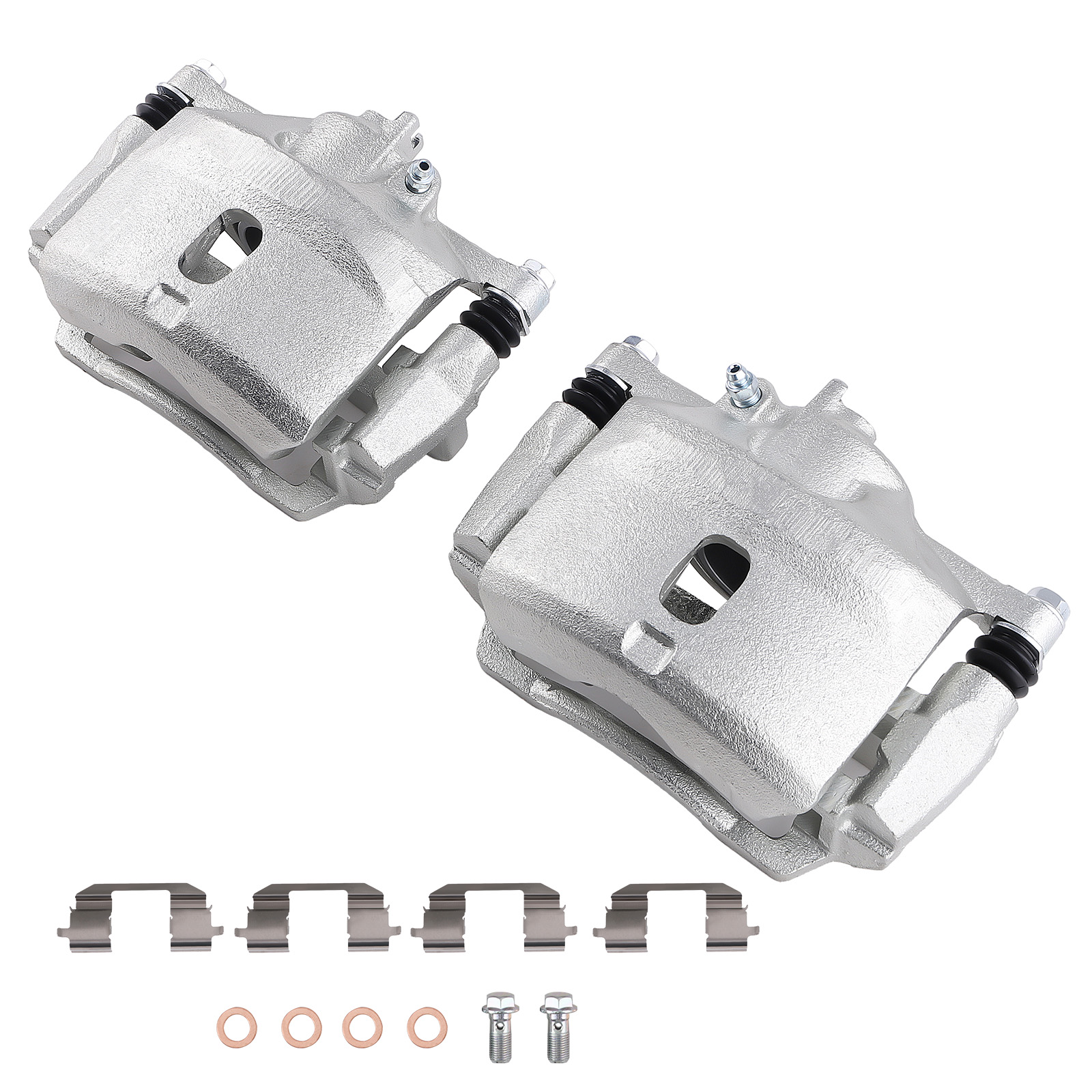 Front L/R Disc Brake Calipers for Honda Civic 1.7L 2004-2005 EX/Si 45019S01A00