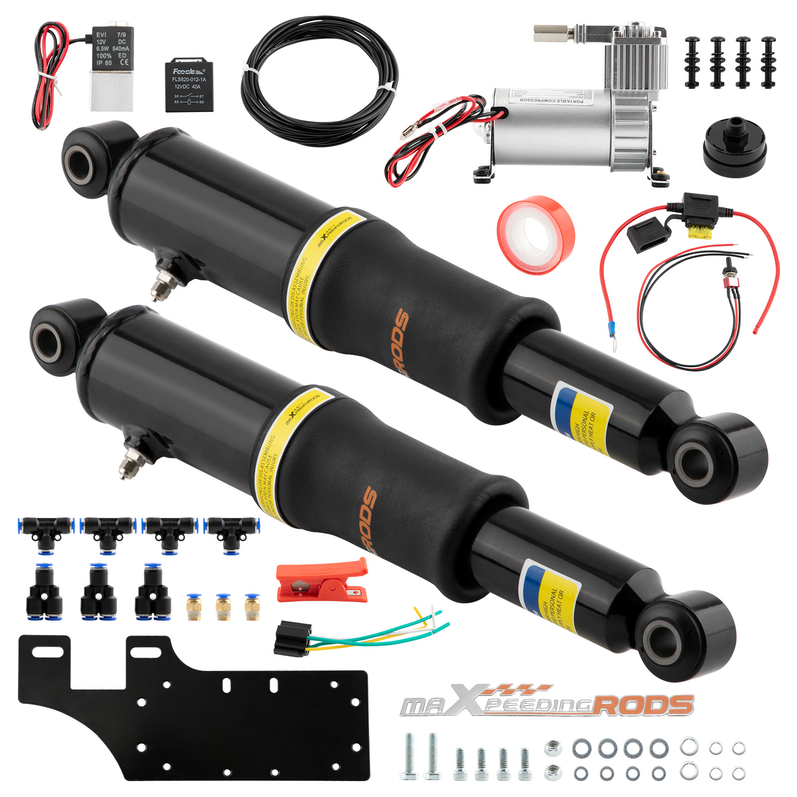 Ammortizzatore Posteriore Air Suspension Kit Shock for Harley touring 1994-2020