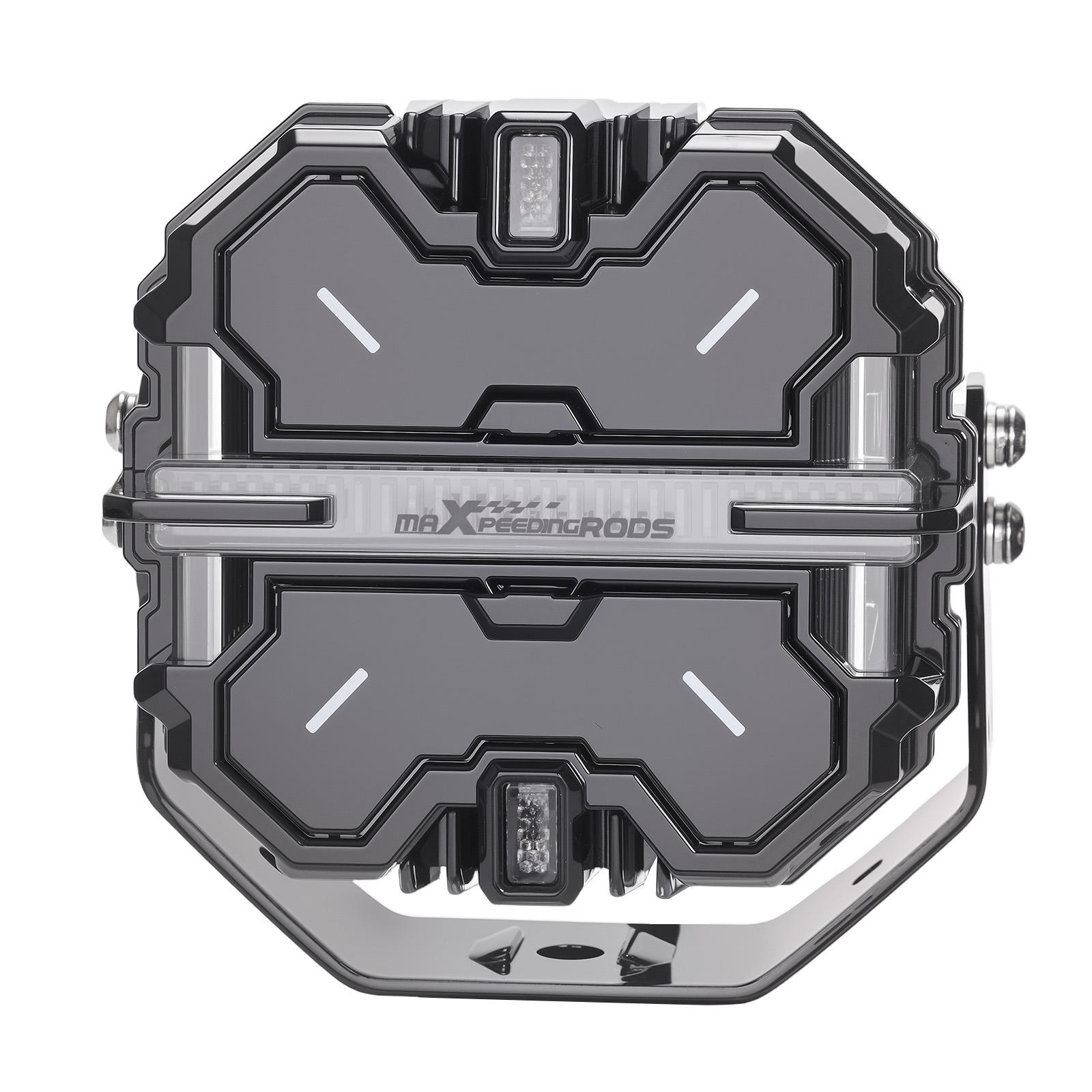 25440LM LED Driving Light Bar Pods RGB DRL For SUV ATV UTV Marine Off Road 12V