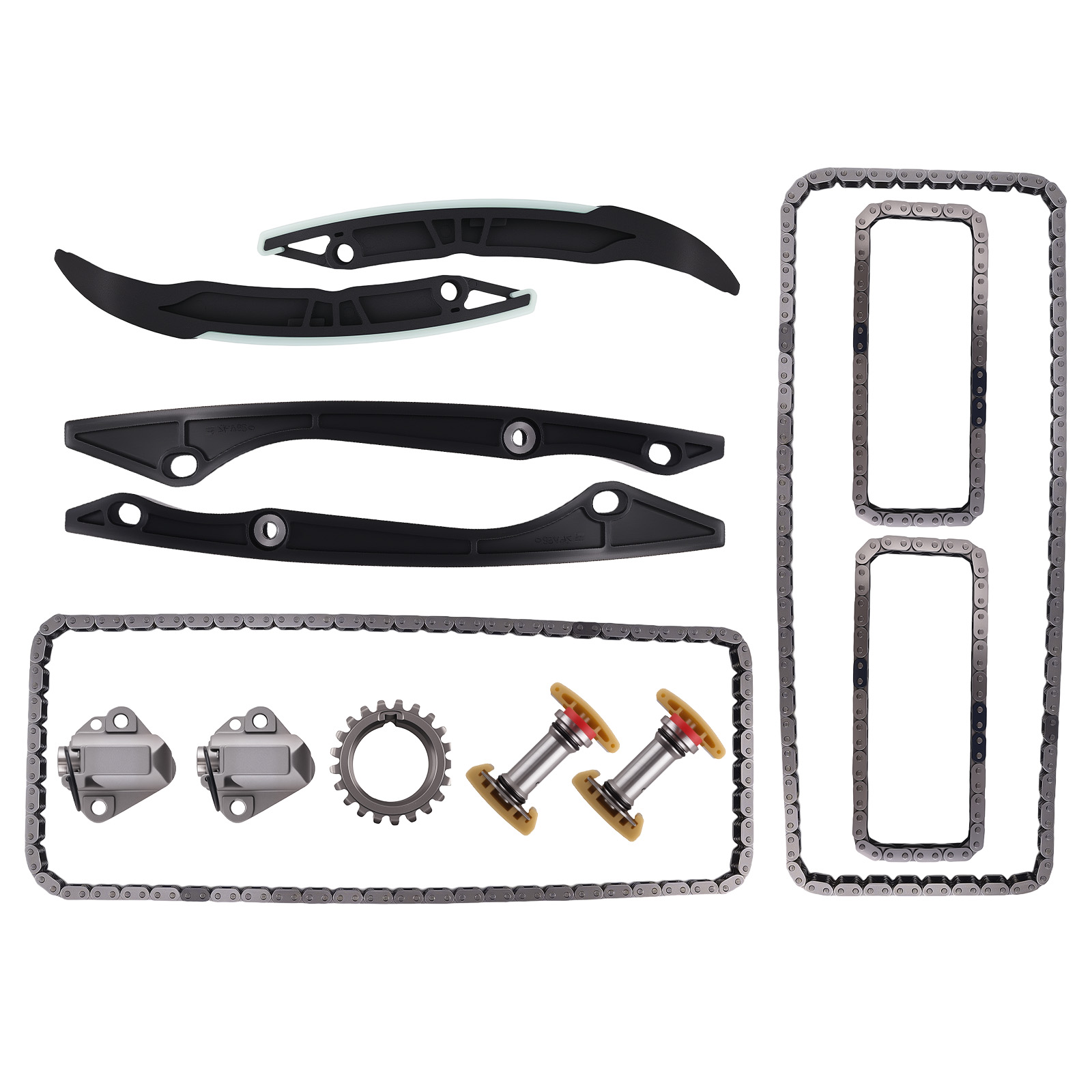 Full Timing Chain Kit w Crank Sprocket for Ford Mustang F-150 5.0L 2011-2015