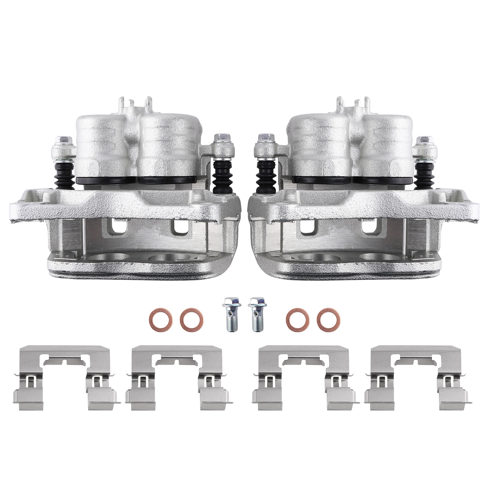 Front Left Right Brake Calipers for Subaru XV Crosstrek 2013-2015 19-P2682B