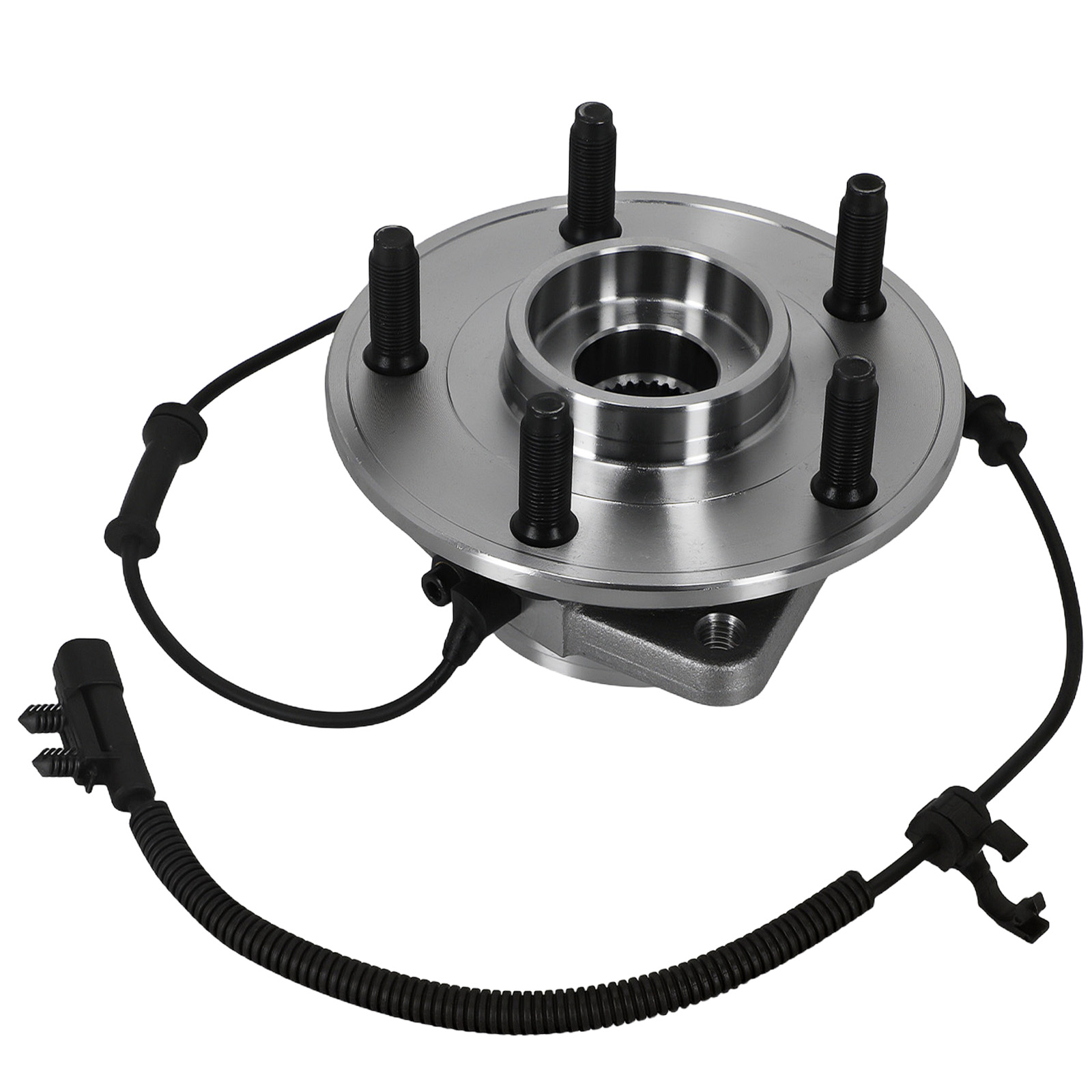 5-Bolt Front Wheel Hub Unit Kit for Jeep Wrangler 2007-10 WE60834 with ABS