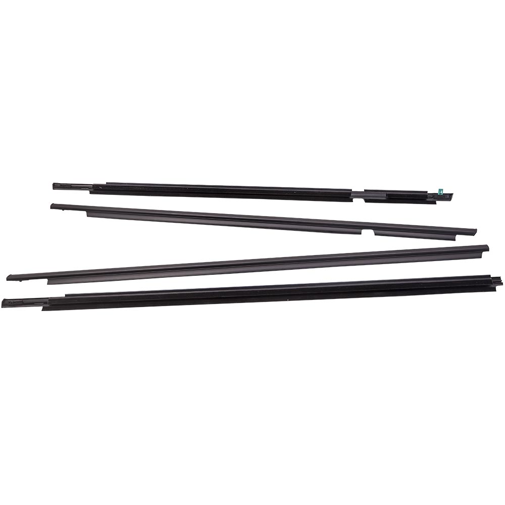 4x Finestra porta Cintura Weatherstrip for Toyota Land Cruiser Prado 75711-60061